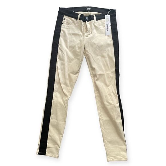 NWT HUDSON BONE LeeLoo Super Skinny Crop Jeans 28 BRAND NEW ~ WC449DIY STRETCH - Picture 4 of 11